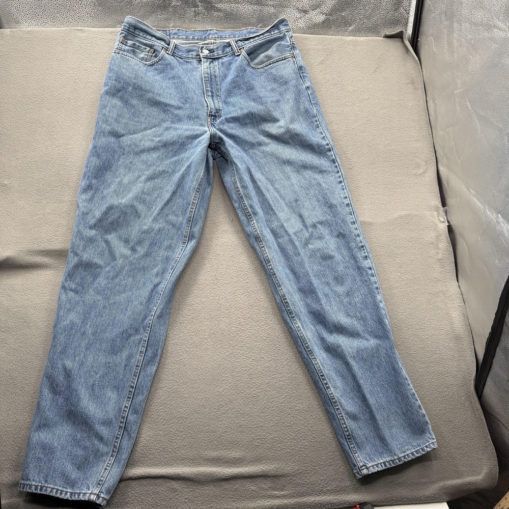 Levis 560‎ Jeans Mens 38x33 (Measured 36/34) Light Wash Relaxed Denim Casual.